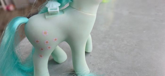 Peach Blossom -  Flutter Ponies MLP G1 My Little Pony