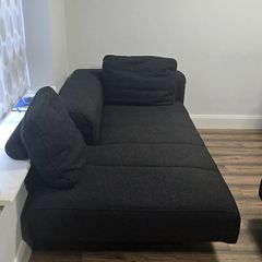 Designer Sofa with Footstool