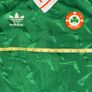 REPUBLIC OF IRELAND adidas home football jersey shirt 1990 - 1992 original NO SPONSOR World Cup Italia 90 Image 8