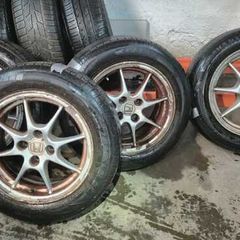 Set of 4 Honda Alloy Wheels 15 Inch Used (Bolts Included) | 195/60R15