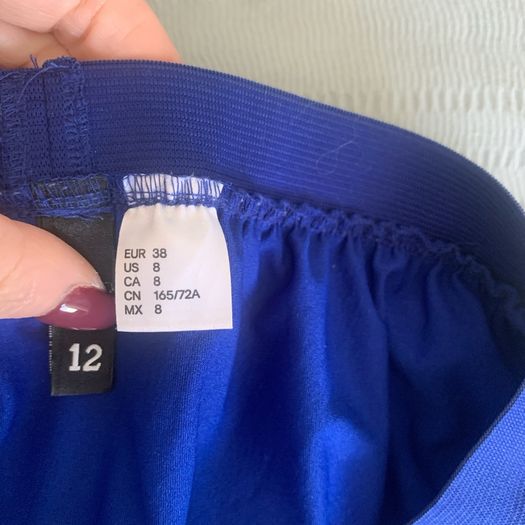 Blue skirt. Size 12