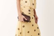 asos polka dot maxi dress