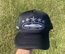 Cortez black trucker cap