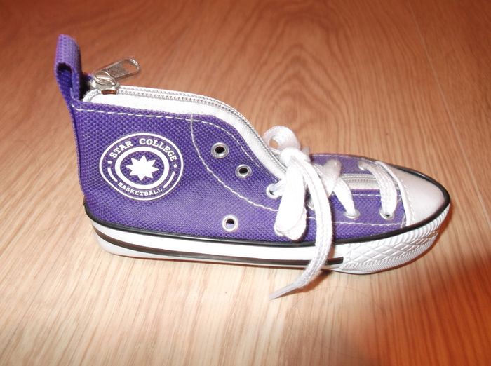 Purple Converse Shoe Purse