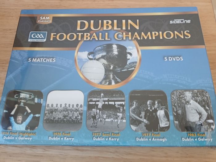 Dublin GAA Football Champions 5 DVD Box Set - New Sealed