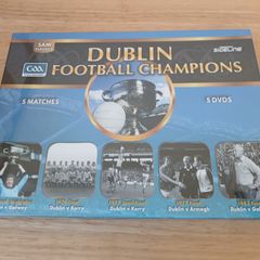 Dublin GAA Football Champions 5 DVD Box Set - New Sealed