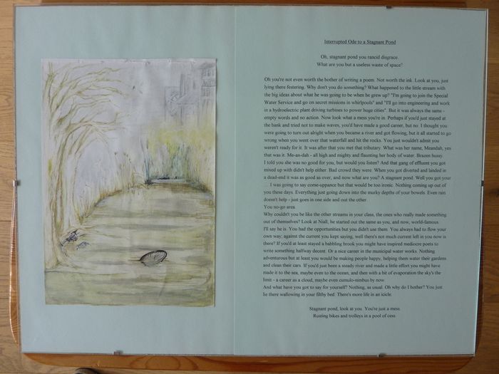 Picture with poem (frame)