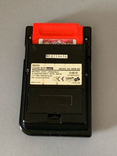Nintendo Gameboy Pocket Black Boxed