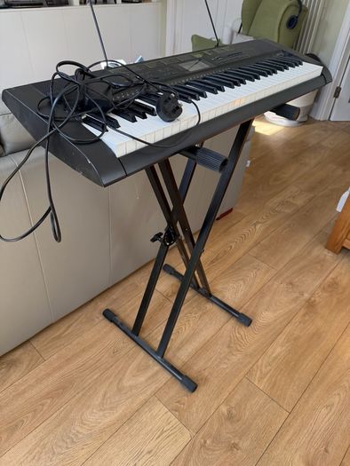 casio keyboard ctk-1100 & stand