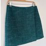 Massimo Dutti textured crossover skirt Image 4