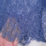 H&M Blue Sheer Floral Lace Boxy Blouse Top 8UK/36EU Image 5