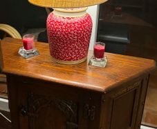 Nicholas Mosse Red Lawn Tall lamp . First quality in perfect condition