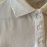 3 White girls polo shirts (new/as new) age 8-9 Image 5