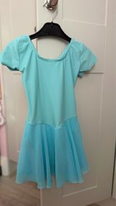 ballet dress and cardigan