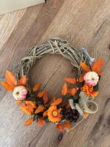 Autumnal Halloween Wreath