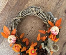 Autumnal Halloween Wreath