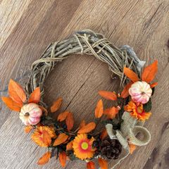 Autumnal Halloween Wreath
