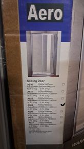 Aero Shower Door sliding