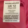 Ladies 100% Silk Evening Dress by Warehouse Image 3
