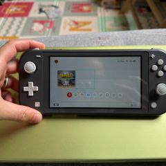 Nintendo Switch Lite Grey + 128GB Memory Card + Case + Charger