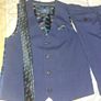 Boys Navy Communion Suit Image 5
