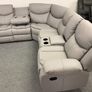 Valarie Corner Leather Recliner Sofa Image 5