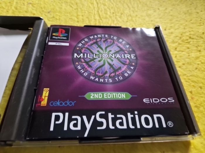 2nd Edition Who Wants to be a Millionaire PlayStation1 ps1 PlayStation2 ps2 games Original