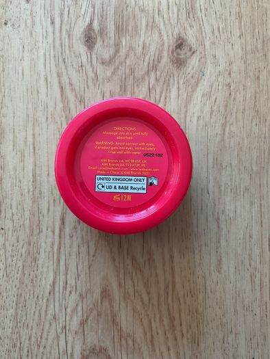 Ted Baker London Raspberry and Orange Blossom Body Butter 50ml Brand New Sealed