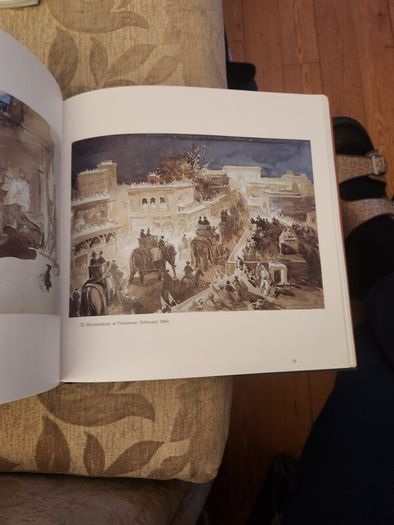 Visions Of India. The Sketchbook Of William Simpson 1859-62 By Mildred Archer. Introduction By Paul Theroux. Large Volume Hardback With Dustjacket In Good Condition.