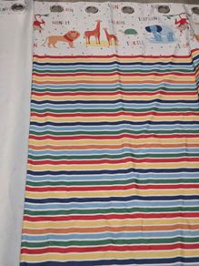 Cortins and rugs for children room