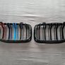 BMW 3 Series E90 E91 Lci M Colors Kidney Grilles Brand New Image 10