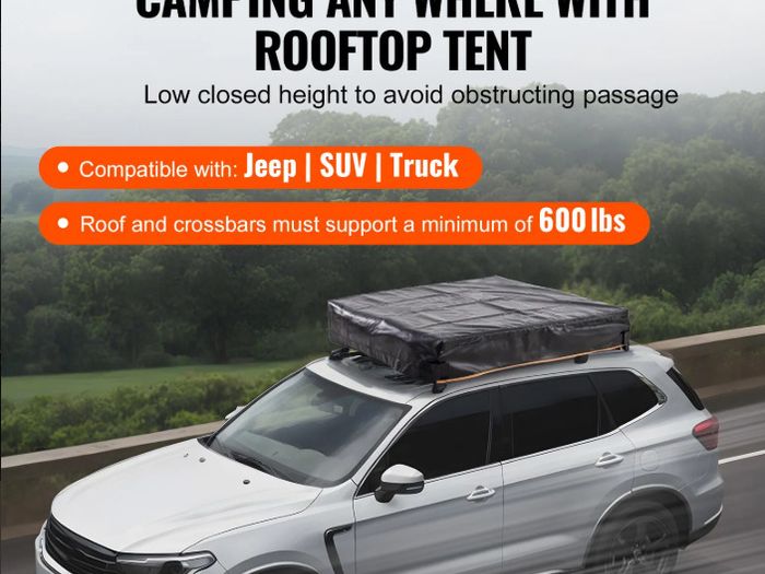 Roof Tent Hard Shell  Jeep SUV Van Pickup