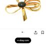 Vintage Irish Connemara marble brooch Image 2