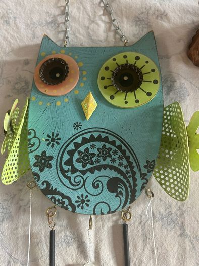 Owl Wind Chimes & Ornament