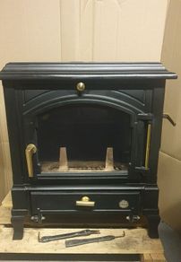Harmony 1 Solid fuel  9KW stove with back boiler