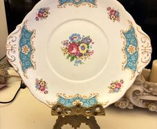 Shabby Chic handle cake plate