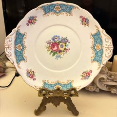 Shabby Chic handle cake plate