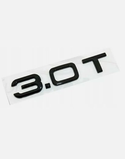 3.0T Car boot rear badge lettering