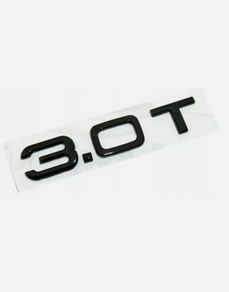 3.0T Car boot rear badge lettering