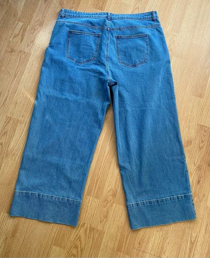 Wide Leg Jeans by Gallery BNWT Size UK 18
