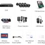 CCTV SANNCE Security Camera System, 4 Channel 1080N H.264+ Hybrid DVR Recorder + 4 x 1080P HD Outdoor Weatherproof Bullet Camera & 1TB HDD Image 6
