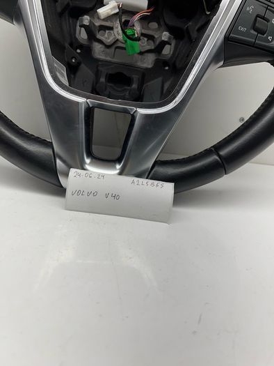 2015 Volvo V40 Steering Wheel Leather 34220709a 34220710a A2l5b5s