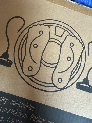 Brand new massage weight trainer twist board
