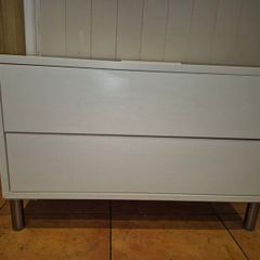 Ikea Eket drawers white with legs