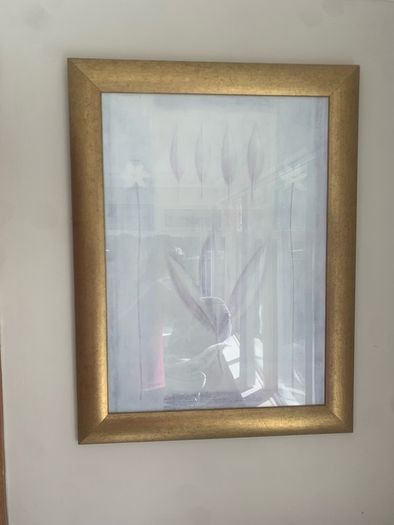 large picture in frame
