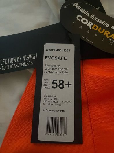 Workwear - Evosafe bib
