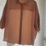 Gerard Darel 100% Silk Blouse Image 4