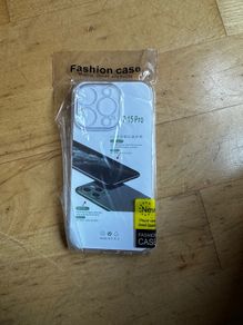iPhone 15 Pro transparent silicon case