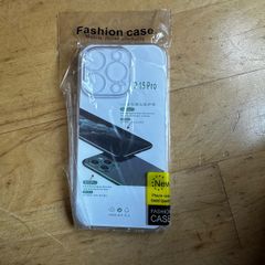 iPhone 15 Pro transparent silicon case