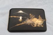 Damascene Komai 24kgold Inlay Meiji Period Case